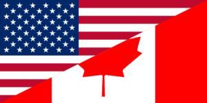 Flagge USA / Canada